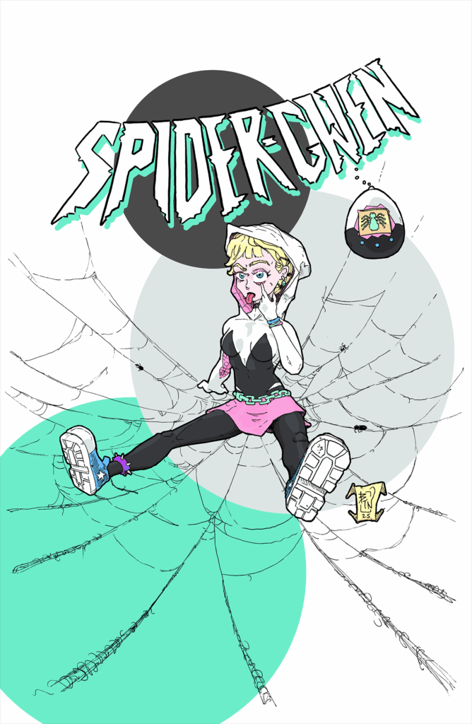 Spider-Gwen fanart by Bret Norwood