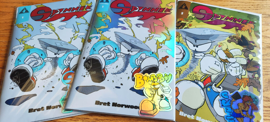 Spinner Comics | Spinner Issue 1, Spinner Issue 2 by Bret Norwood