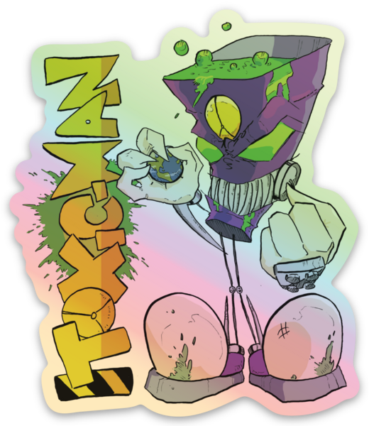 Toxic-Man from Spinner Comic