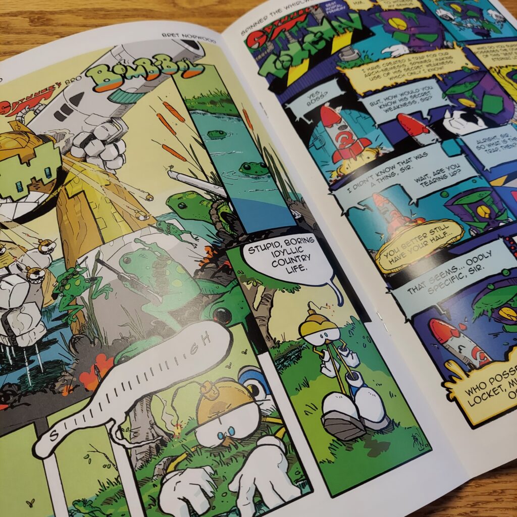 Spinner Comics by Bret Norwood in Strange on the Range