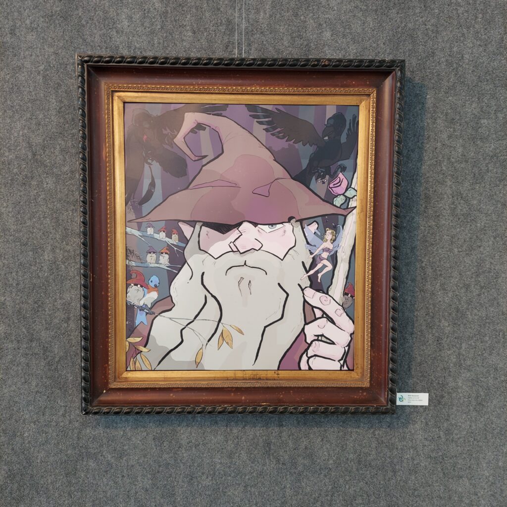 Bret Norwood Gnome Art at Cheyenne Creativity Center June 2025