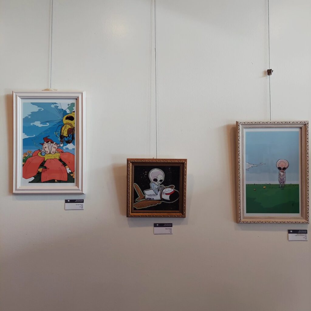 Bret Norwood Art Exhibit at Java Moon, Sheridan WY