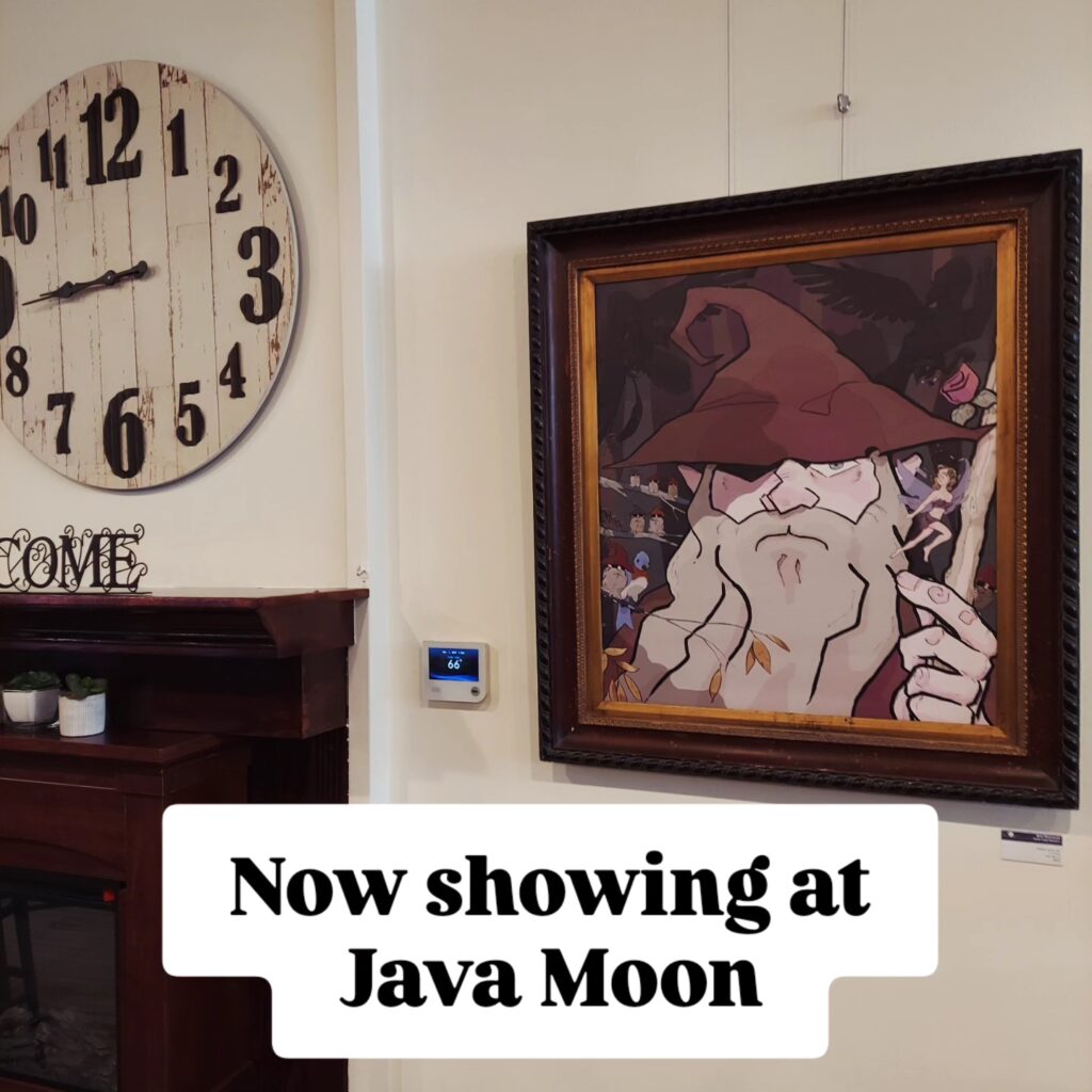 Bret Norwood Art Exhibit at Java Moon, Sheridan WY